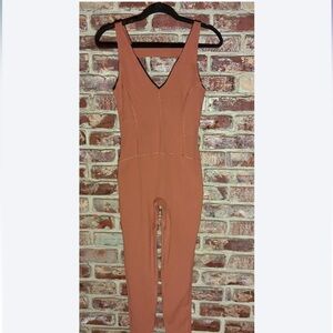 FP Movement Never Better Jumpsuit Rust Size S One Piece Athleisure